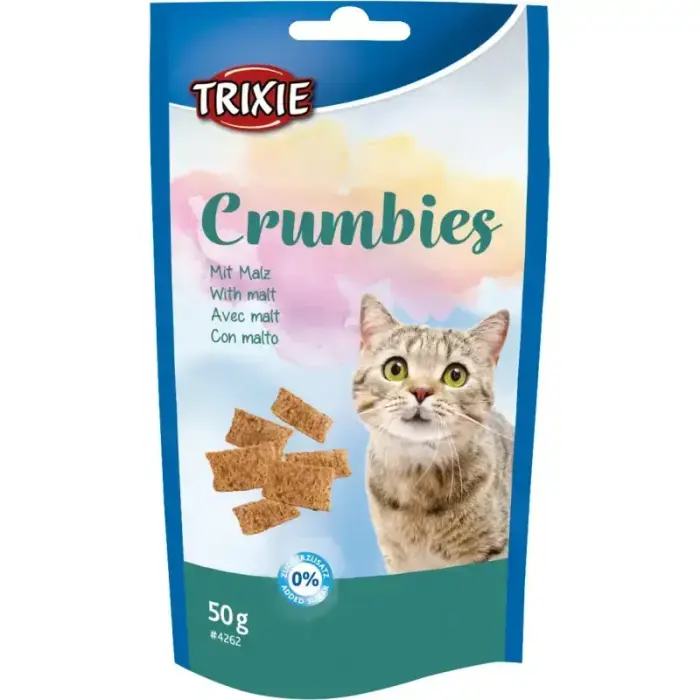 Trixie Crumbies with malt cat treats 50g