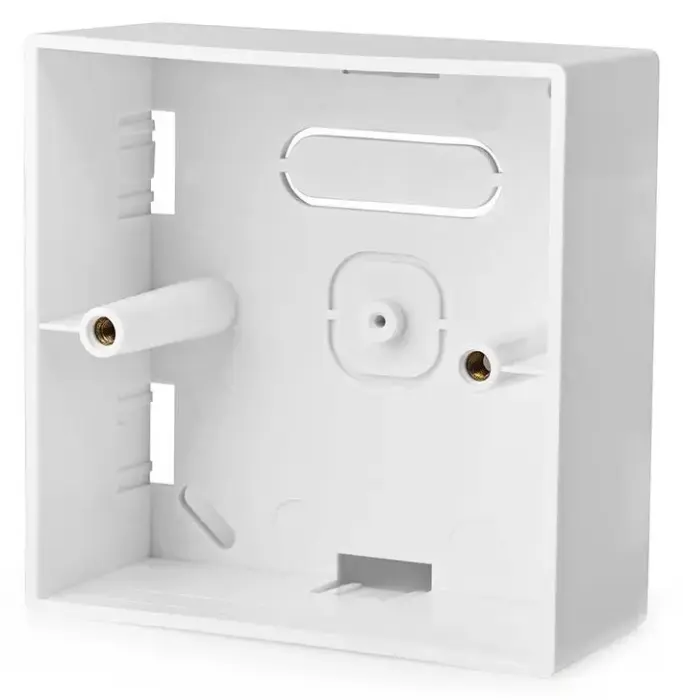 NEDIS zadní datora korpuss pro viedais spínače/ povrchová montáž/ 86 x 86 mm/ balta