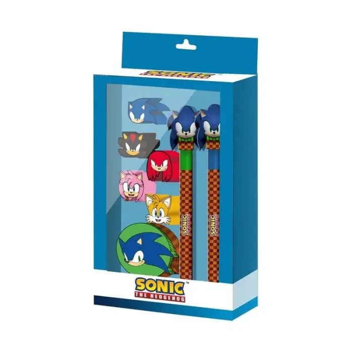 Sonic the Hedgehog kanceliarinių prekių rinkinys