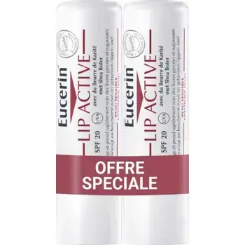 Eucerin pH5 Lip Activ SPF 20 Duo - Pečující balzámy na rty 10ml
