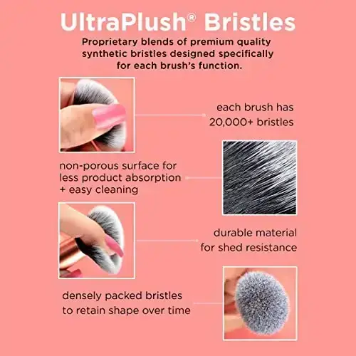 Real Techniques Dual-Ended Brow Brush Фото num