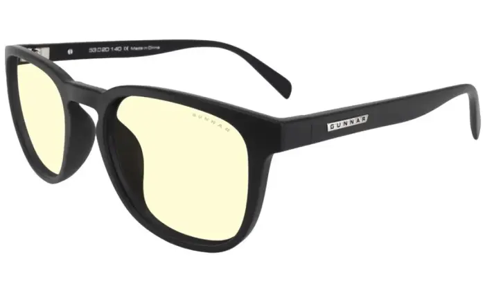 GUNNAR kontori/mängu prillid OAKLAND ONYX * merevaiguläätsed * BLF 65 * GUNNAR focus