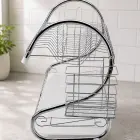 Double-decker stand-up dishwasher drainer — Photo 9