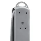 Qoltec Surge protector | 8 sockets | 3m | Grey — Photo 8