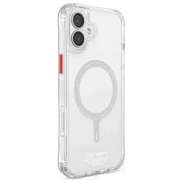 Skinarma Saido Vāks iPhone 16 6.1" Magnetic Charging Clear