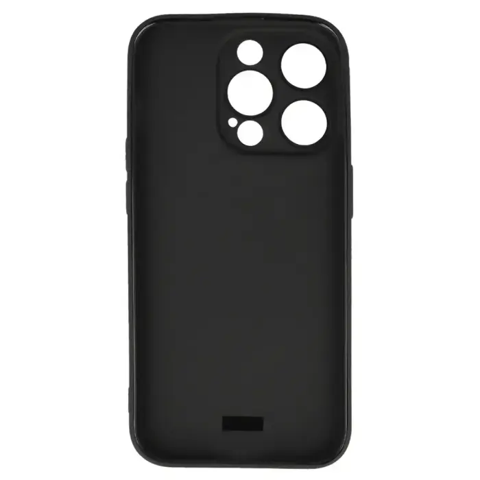 Back Case MATT for IPHONE 15 PRO Black Photo