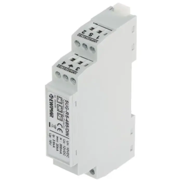 RS-485 viršįtampių apsauga Ewimar SUG-RS485/DIN