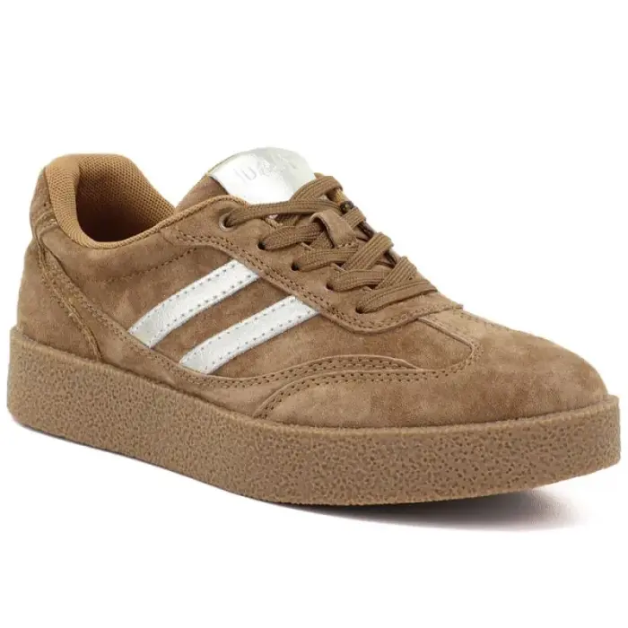 Женские leather кроссовки on a camel platform S.Barski LR62-7107 - Buty: 38