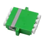 Qoltec Fiber Optic Adapter LC/APC | Quad | Singlemode — Photo 1