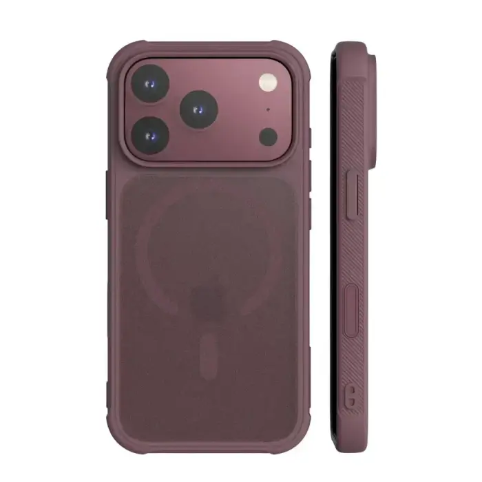 Araree Duple M Armor MagSafe Case for iPhone 18 Pro / 17 Pro – Burgundy