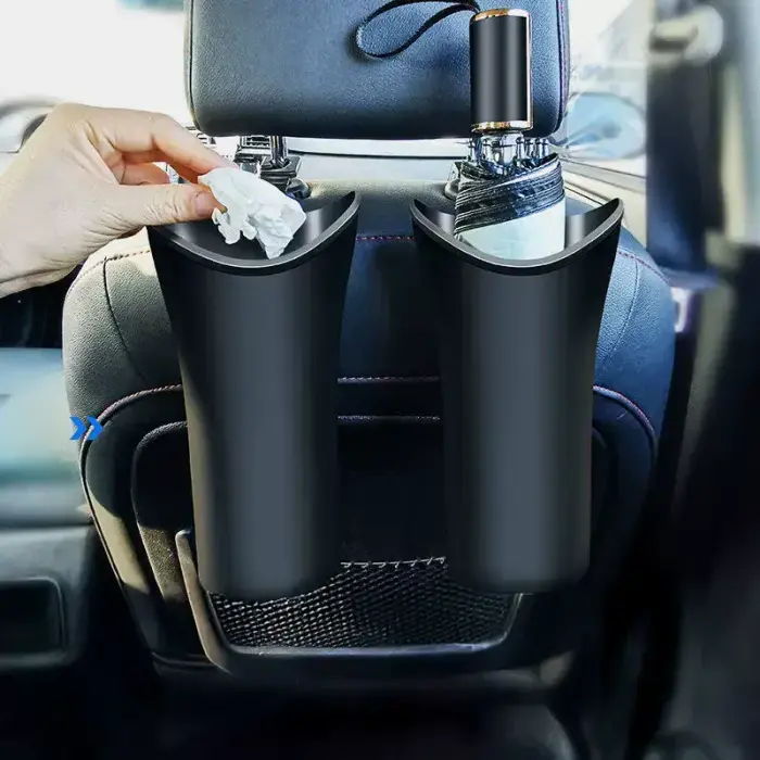 Подвесной держатель для зонта в автомобиль – Чёрный Фото num