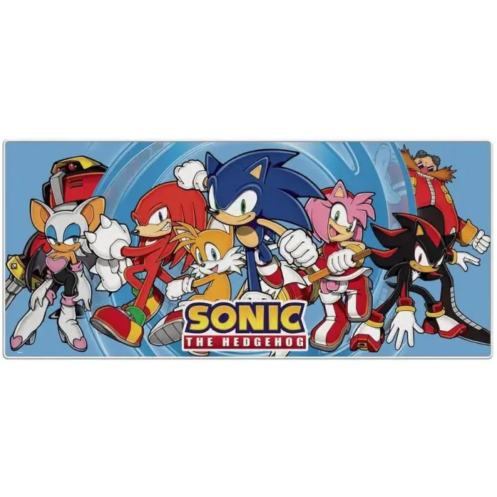 Sonic the Hedgehog gaming desk mat