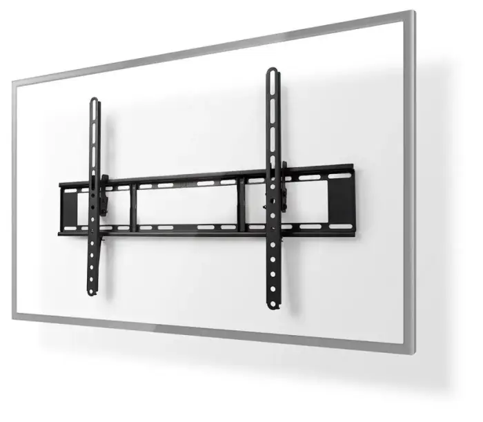 NEDIS nástěnný TV držák/ 37 - 70"/ nosnost 35 kg/ náklon 20°/ vzdálenost od stěny 38 mm/ ocel/ black