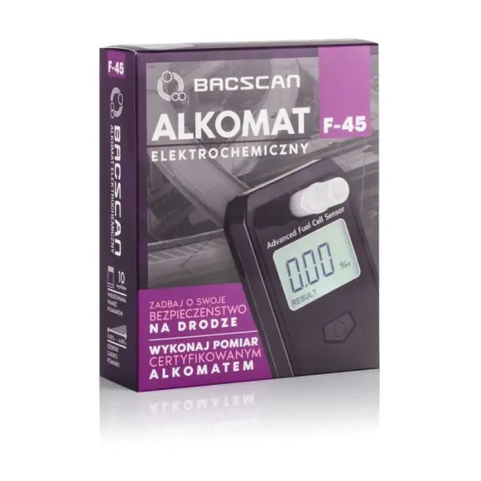 BACSCAN F-45 alkometrs (elektroķīmiskais)