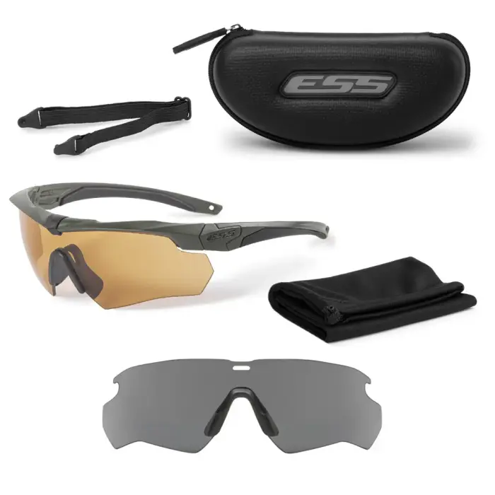 ESS Crossbow ballistiskās brilles – 2LS – Hi-Def Bronze & Smoke Gray
