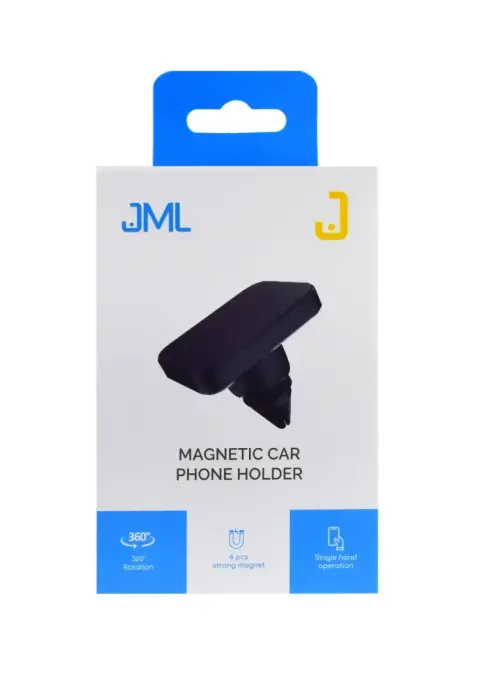 JML CH-113 Magnētisks universāls gaisa lūkas turētājs, melns