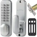 Code lock mechanical code lock keypad handle without batteries — Photo 1