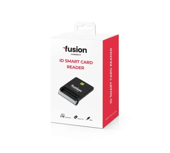 Fusion ID Card Reader – Black