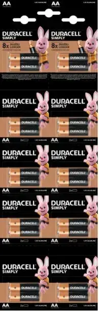 DURACELL AA patareid, 2 tk