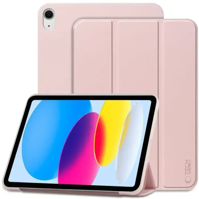 Tech-Protect SmartCase priekš iPad 10.9" 2022 – Rozā