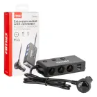 Extension socket with voltmeter AMIO-03781 — Photo 1