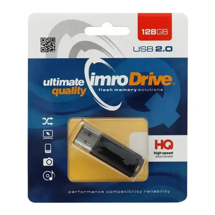 IMRO mälupulk must 128GB USB 2.0