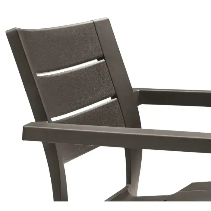 Dārza krēsls Julie pelēks Foto 9