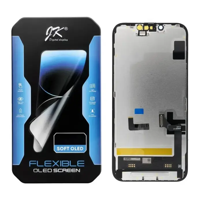 JK LCD Displejs iPhone 14 Soft OLED (Mainīt IC)