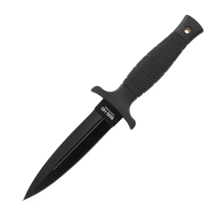 SOG Nightshade taktikaline nuga – 420 roostevaba teras – must