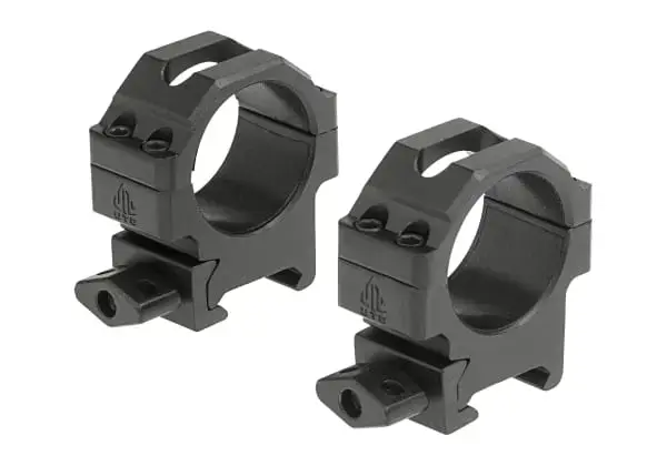 30mm CNC Mount Rings Low