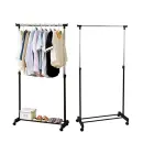 Clothes rack on wheels wardrobe stand — Photo 2