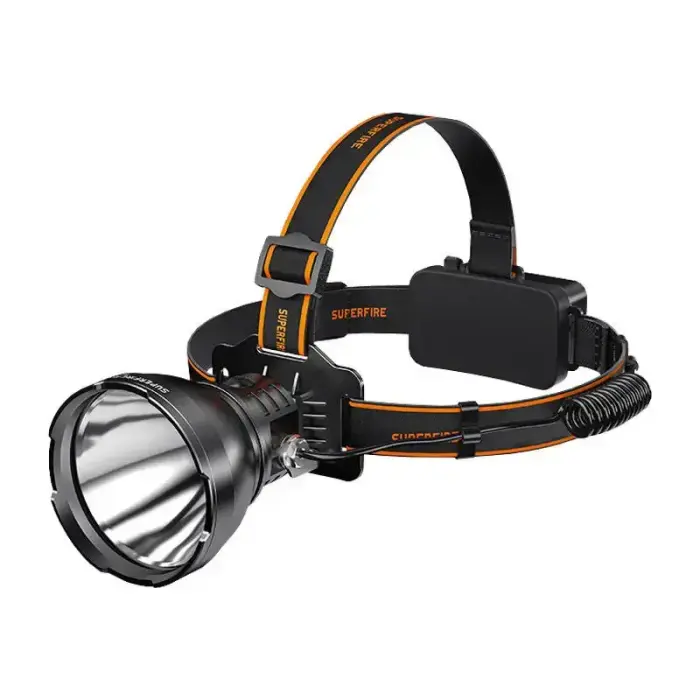 Superfire HL60 pealamp - 2300 lm, 4 režiimi, 330 m, 36W LED