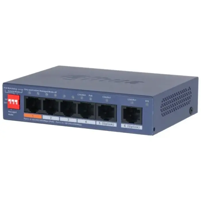 Dahua CS4006-4GT-60-V2 4-Port PoE Switch