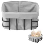 Bread Basket with Grey Liner, Square - Hendi 427149 — Photo 1