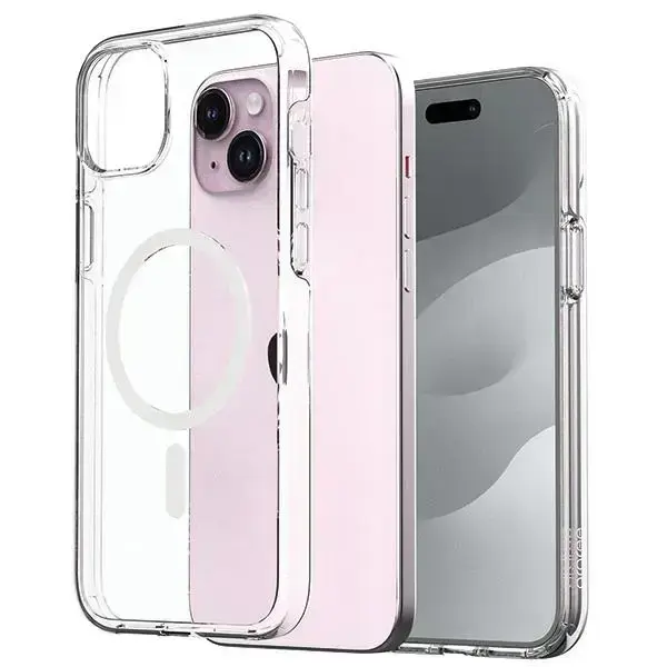 Araree Duple M vāks iPhone 15 Plus 6.7" - Caurspīdīgs