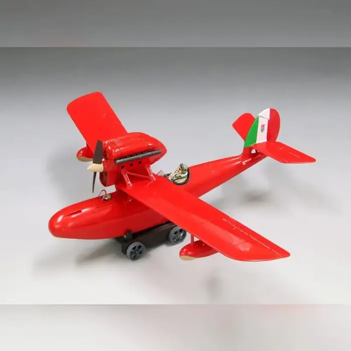 Porco Rosso Savoia S.21F ver.2 Seaplane model kit + Gina figuur