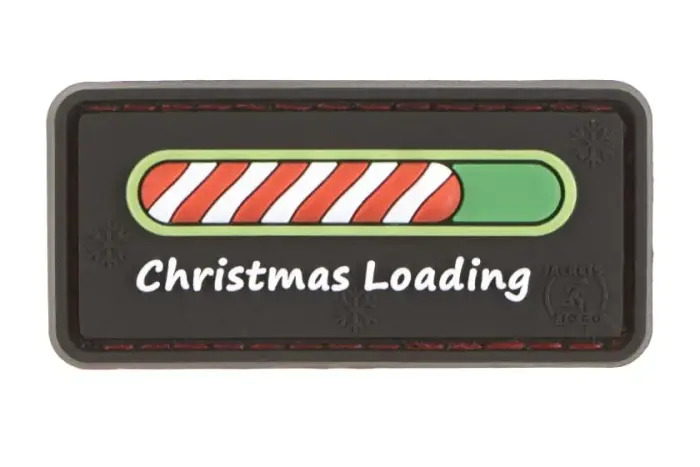 Gumijas uzšuve Christmas Loading Candy