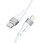 Kabel przewód do iPhone USB-C - Lightning PD 27W 2m biały Foto 6