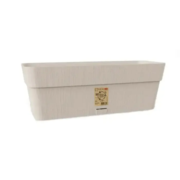 Lillekast alusega Ethica 50x18x17cm valge