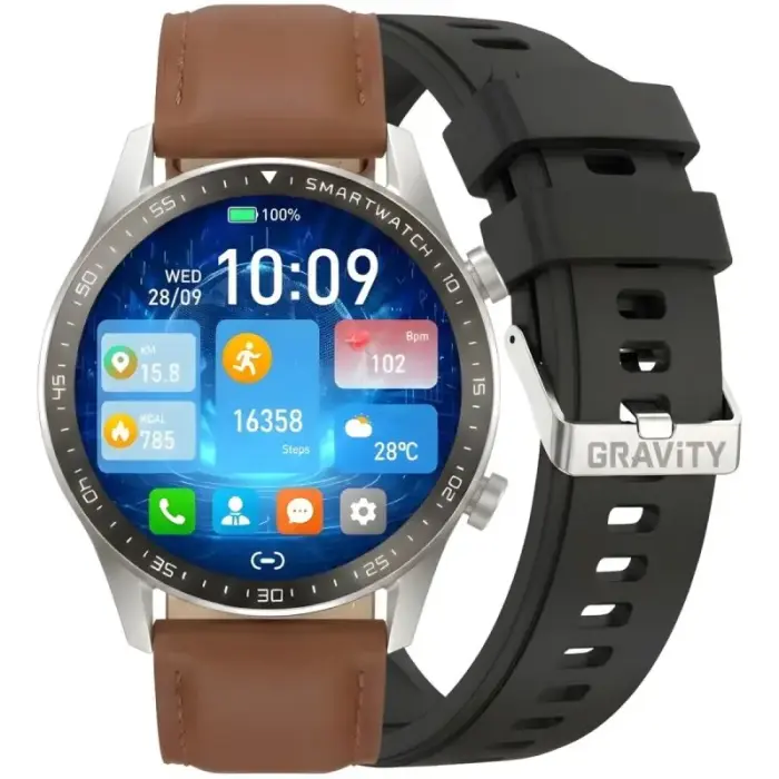 Nutikell Gravity Silver 2 rihma GT10-8