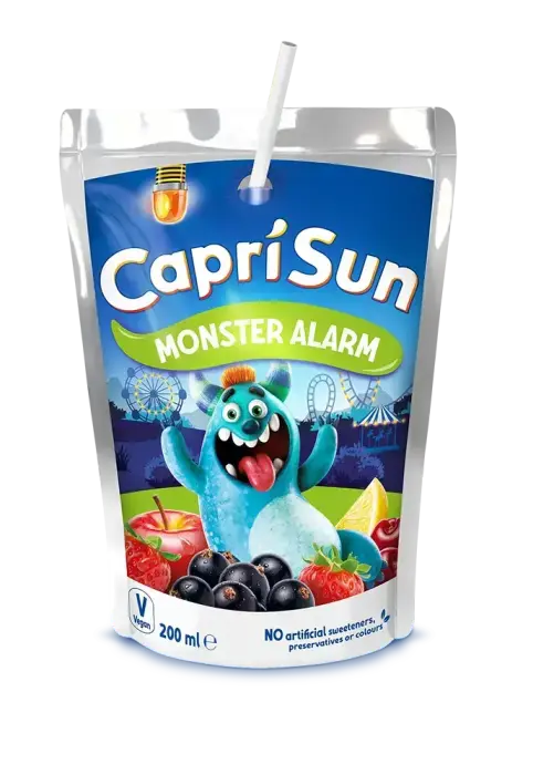 CAPRI-SUN Monster Alarm Fruit Juice Drink, 0.2L