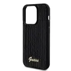 Guess Sequin Script Logo dėklas iPhone 14 Pro Max Black — Nuotrauka 4