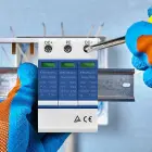 Qoltec DC surge protector arrester | 3P | 1000V | T2 | C Foto 2