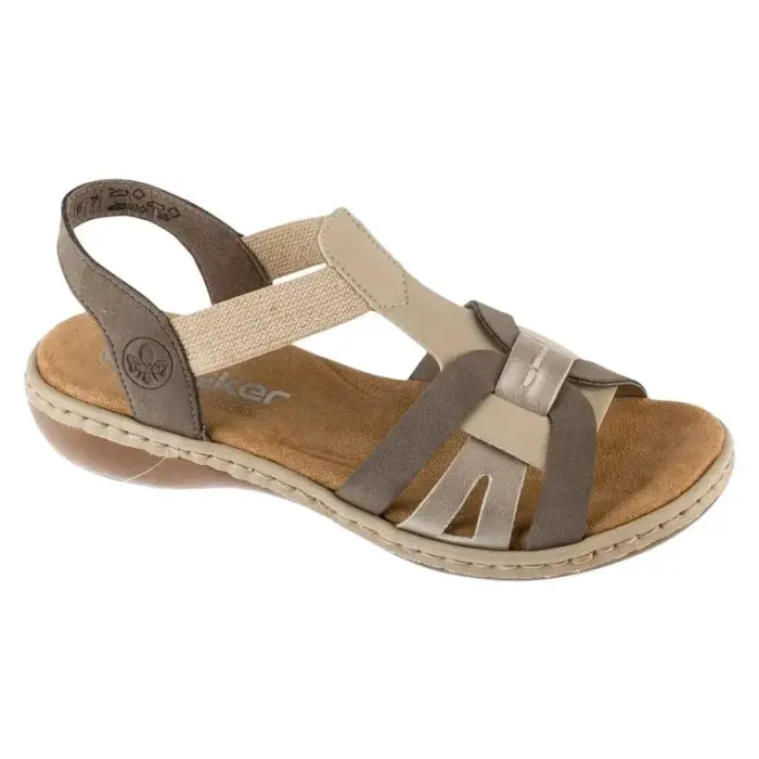 Rieker sandales 65918-64 Beige 36 - rozmiar_EU: 38