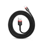 Baseus Cafule data transfer and charging cable | USB-A to Lightning | 12W | 1m | black Photo
