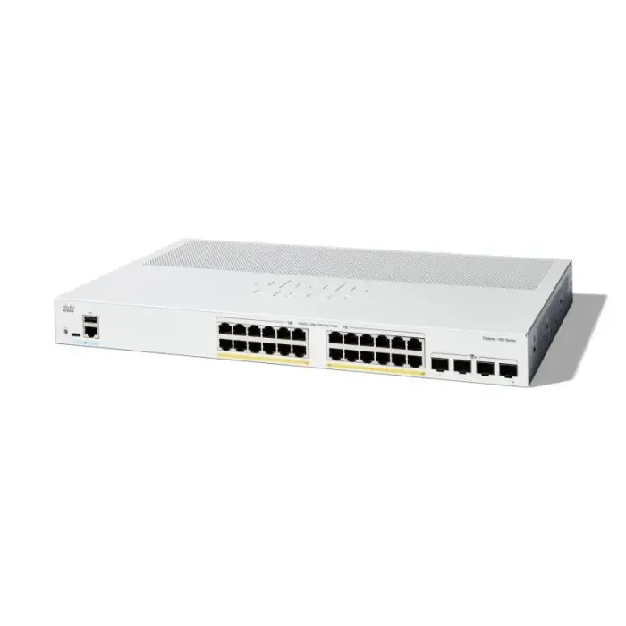 Cisco Catalyst 1300 Managed L2/L3 Gigabit Ethernet (10/100/1000) with PoE Support, Grey
