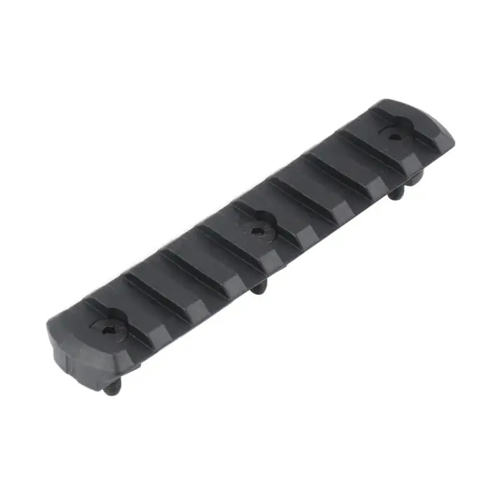DLG Tactical Picatinny polümeerist siin M-LOK süsteemile – 9 pesa – must – DLG-112