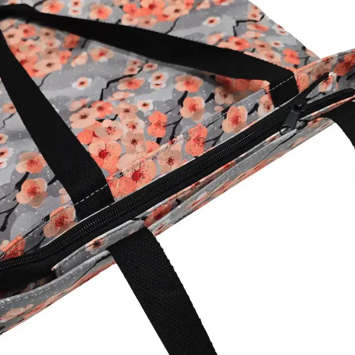 Shopping bag Wonder pattern 1 grey Фото num