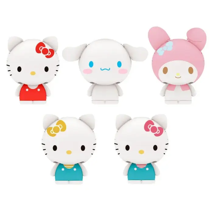 Sanrio dažādas kapsulas figūras-kratītāji pārsteigums