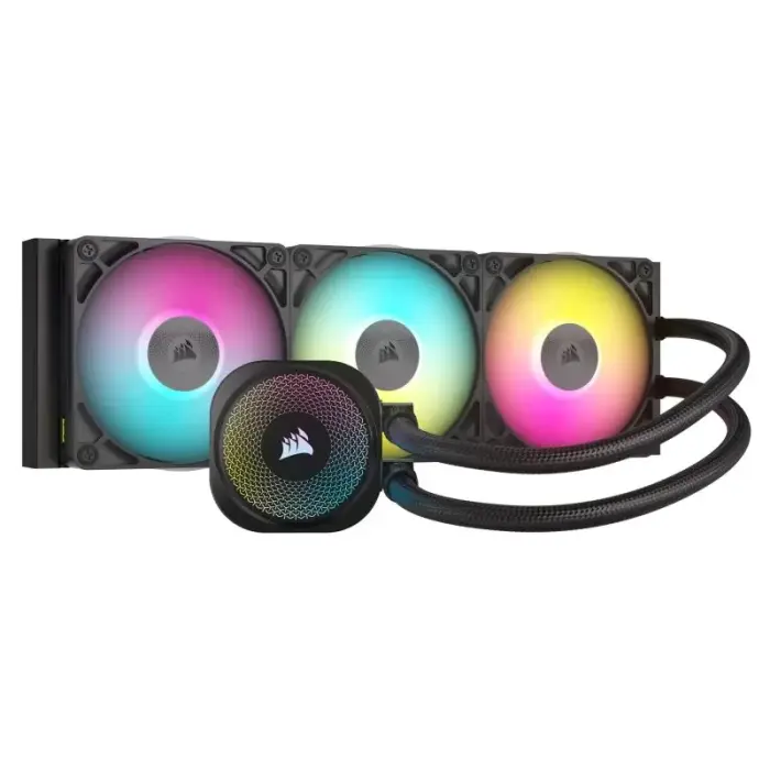 CORSAIR iCUE LINK TITAN 360 RX RGB AIO, 360 mm radiatorius, Skysčio procesoriaus aušintuvas